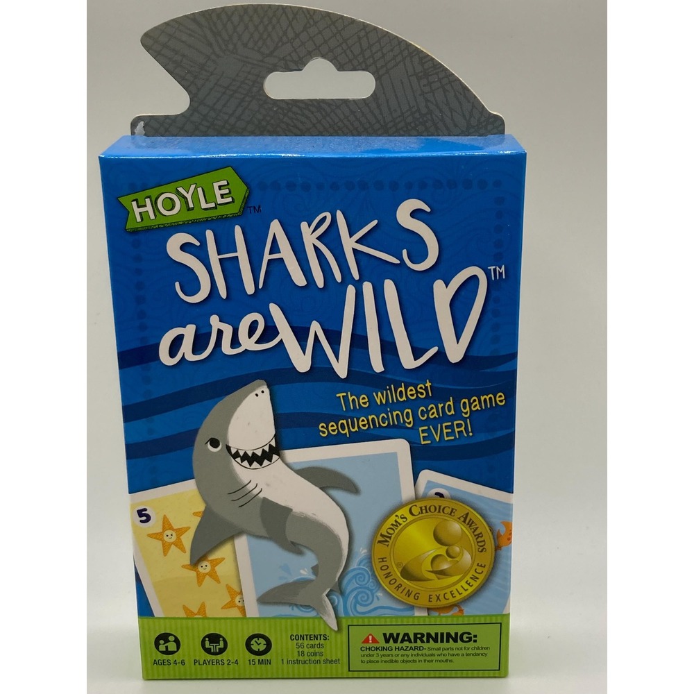 Sharks are Wild kids card game